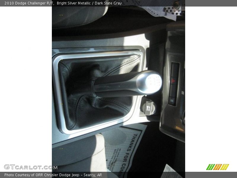 Bright Silver Metallic / Dark Slate Gray 2010 Dodge Challenger R/T