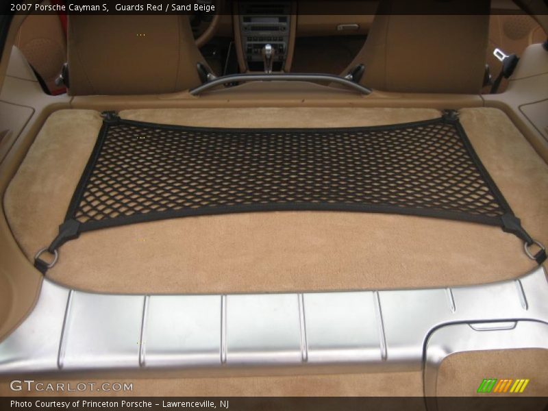 Guards Red / Sand Beige 2007 Porsche Cayman S