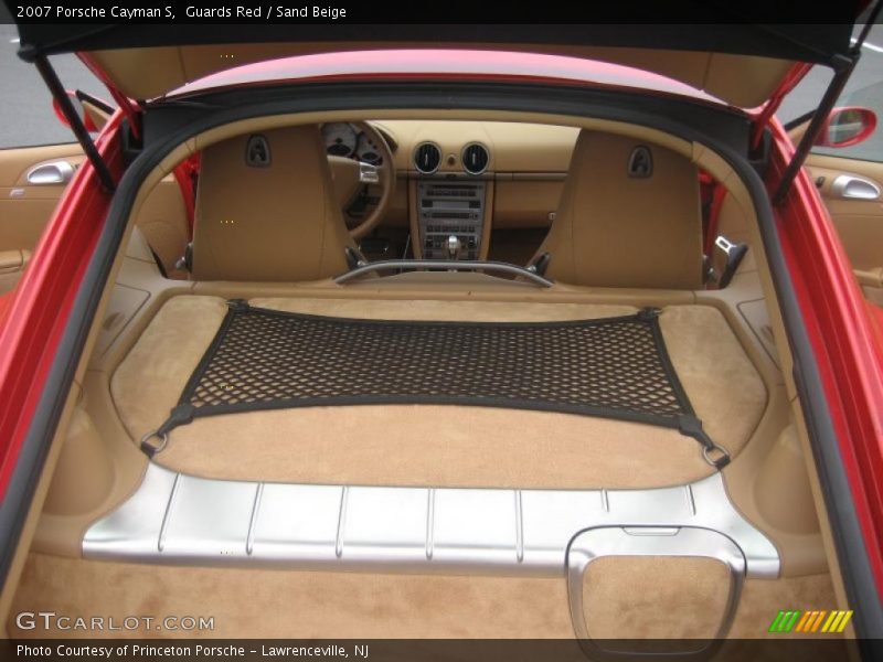 Guards Red / Sand Beige 2007 Porsche Cayman S
