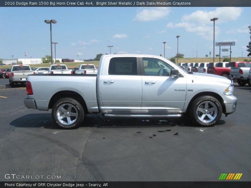 Bright Silver Metallic / Dark Slate/Medium Graystone 2010 Dodge Ram 1500 Big Horn Crew Cab 4x4