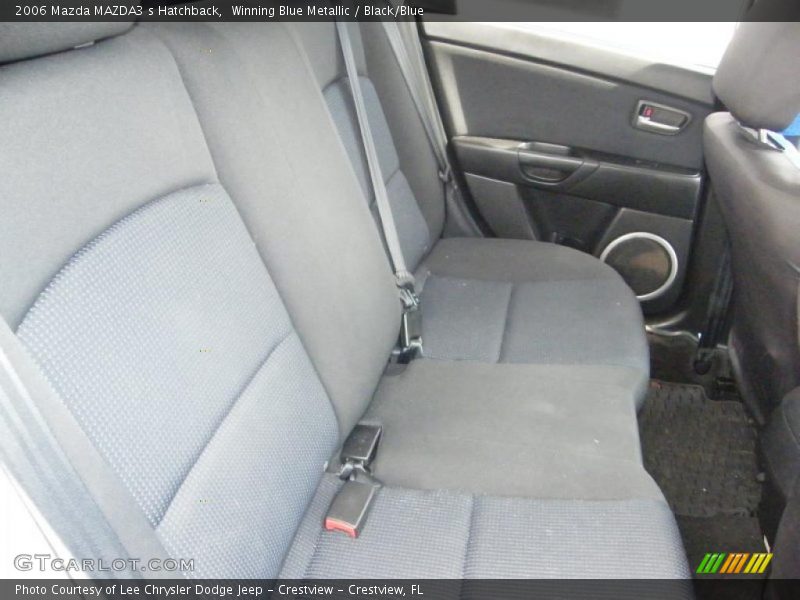 Winning Blue Metallic / Black/Blue 2006 Mazda MAZDA3 s Hatchback