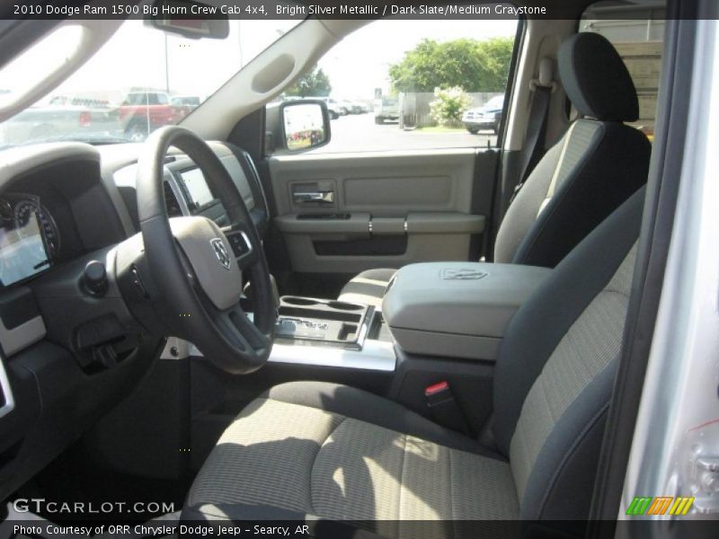 Bright Silver Metallic / Dark Slate/Medium Graystone 2010 Dodge Ram 1500 Big Horn Crew Cab 4x4