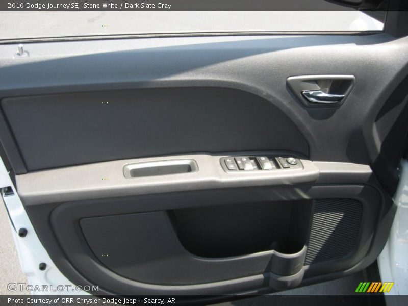 Stone White / Dark Slate Gray 2010 Dodge Journey SE