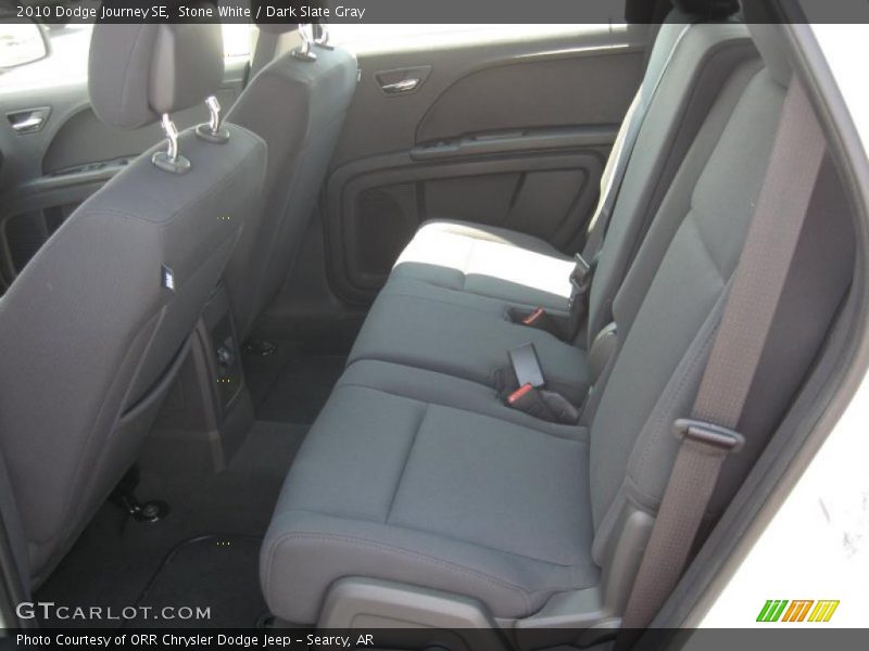 Stone White / Dark Slate Gray 2010 Dodge Journey SE