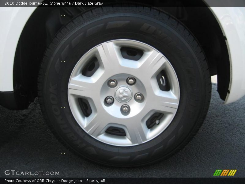 Stone White / Dark Slate Gray 2010 Dodge Journey SE