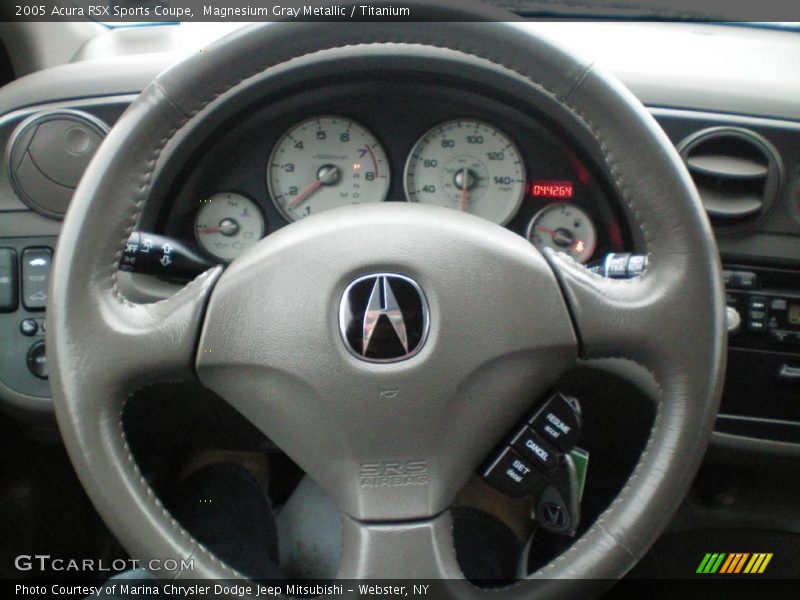 Magnesium Gray Metallic / Titanium 2005 Acura RSX Sports Coupe