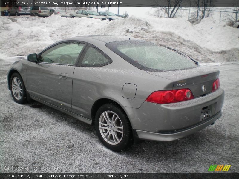 Magnesium Gray Metallic / Titanium 2005 Acura RSX Sports Coupe