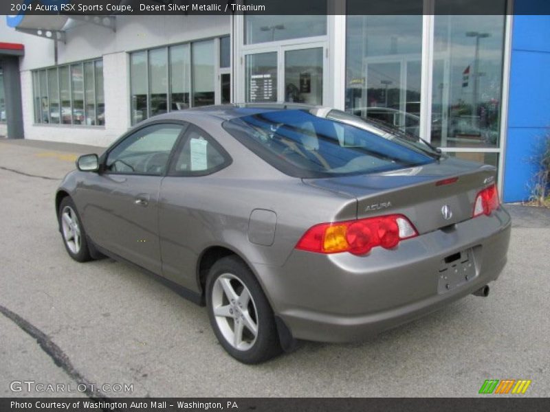 Desert Silver Metallic / Titanium 2004 Acura RSX Sports Coupe