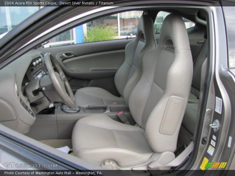 Desert Silver Metallic / Titanium 2004 Acura RSX Sports Coupe