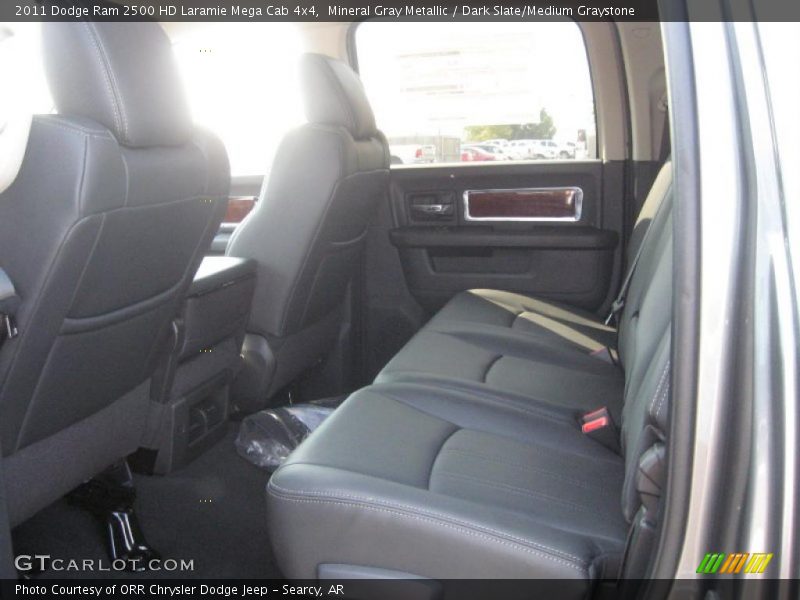 Mineral Gray Metallic / Dark Slate/Medium Graystone 2011 Dodge Ram 2500 HD Laramie Mega Cab 4x4