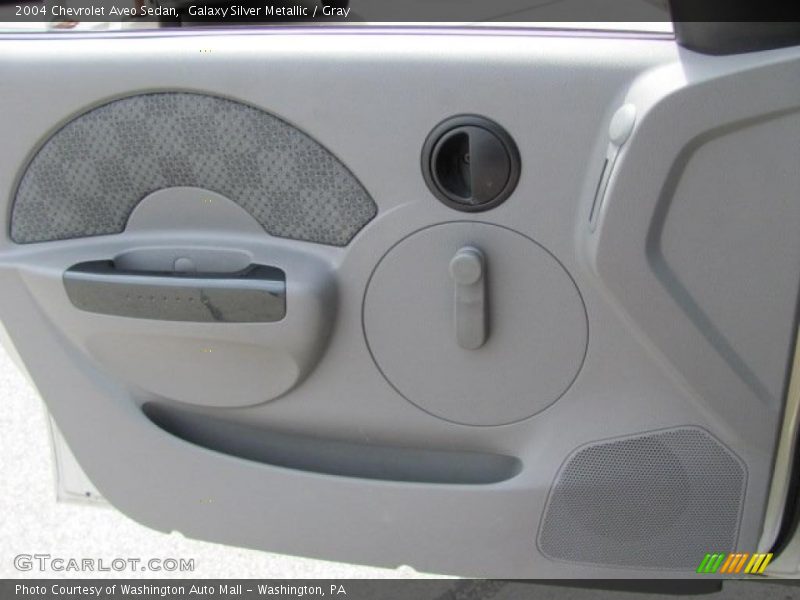 Galaxy Silver Metallic / Gray 2004 Chevrolet Aveo Sedan