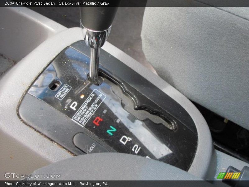 Galaxy Silver Metallic / Gray 2004 Chevrolet Aveo Sedan