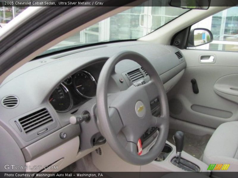 Ultra Silver Metallic / Gray 2005 Chevrolet Cobalt Sedan