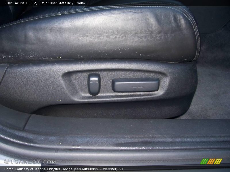 Satin Silver Metallic / Ebony 2005 Acura TL 3.2