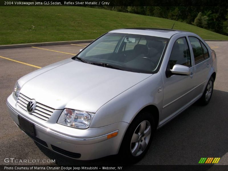 Reflex Silver Metallic / Grey 2004 Volkswagen Jetta GLS Sedan