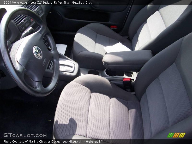 Reflex Silver Metallic / Grey 2004 Volkswagen Jetta GLS Sedan