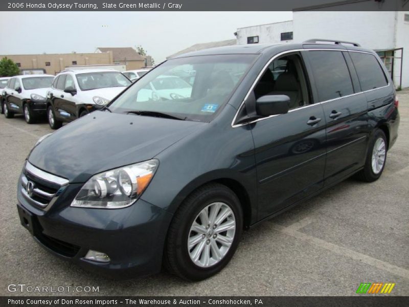 Slate Green Metallic / Gray 2006 Honda Odyssey Touring