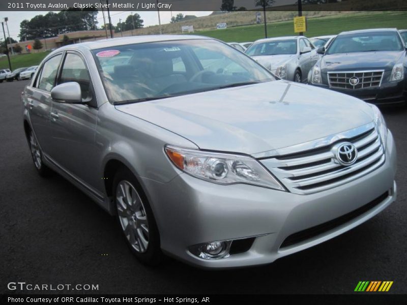 Classic Silver Metallic / Light Gray 2011 Toyota Avalon