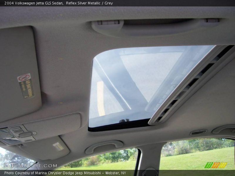Reflex Silver Metallic / Grey 2004 Volkswagen Jetta GLS Sedan