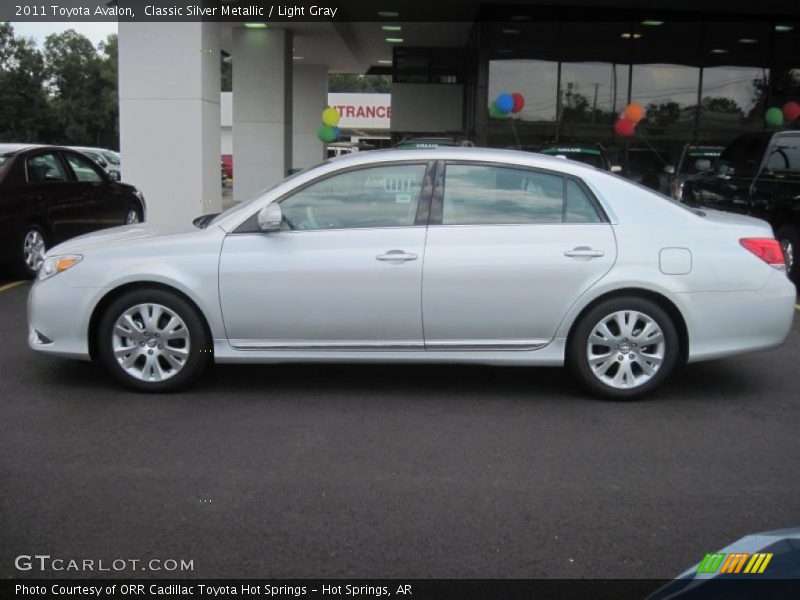 Classic Silver Metallic / Light Gray 2011 Toyota Avalon