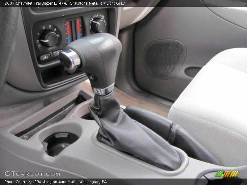 Graystone Metallic / Light Gray 2007 Chevrolet TrailBlazer LS 4x4