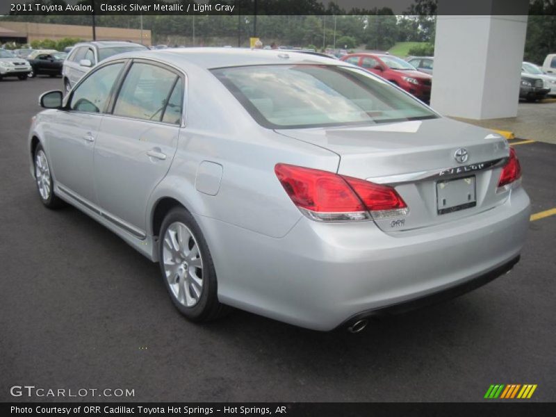 Classic Silver Metallic / Light Gray 2011 Toyota Avalon