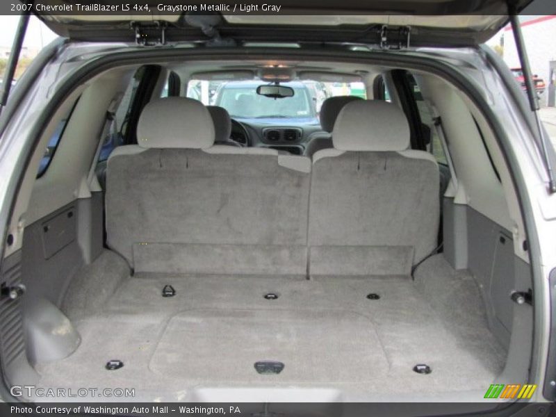 Graystone Metallic / Light Gray 2007 Chevrolet TrailBlazer LS 4x4