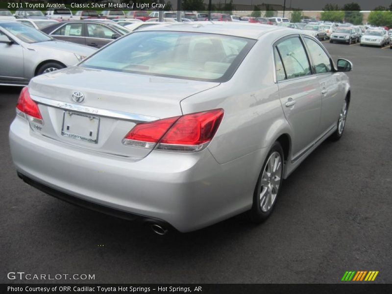 Classic Silver Metallic / Light Gray 2011 Toyota Avalon