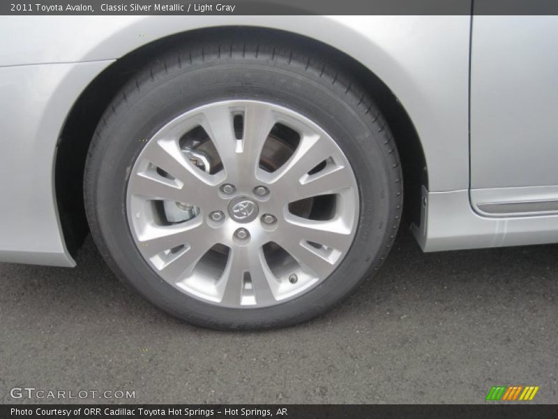 Classic Silver Metallic / Light Gray 2011 Toyota Avalon