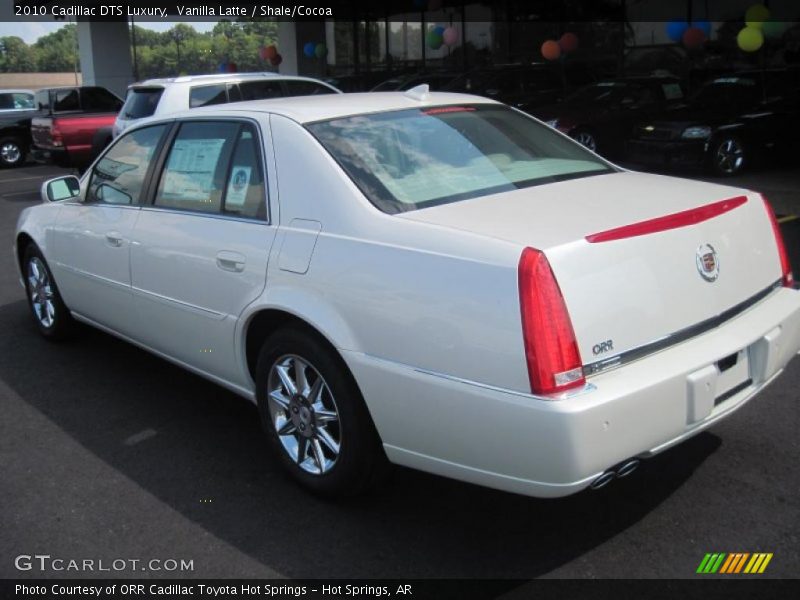 Vanilla Latte / Shale/Cocoa 2010 Cadillac DTS Luxury
