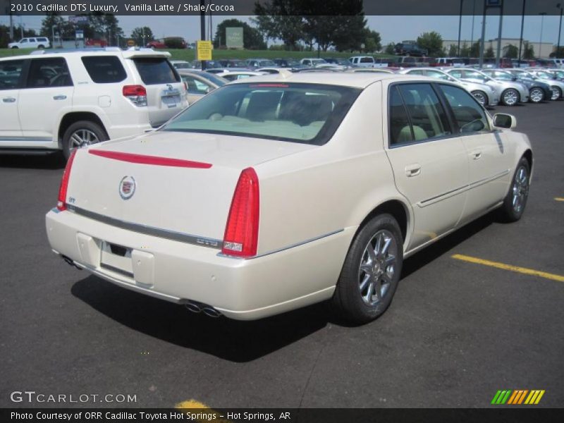 Vanilla Latte / Shale/Cocoa 2010 Cadillac DTS Luxury