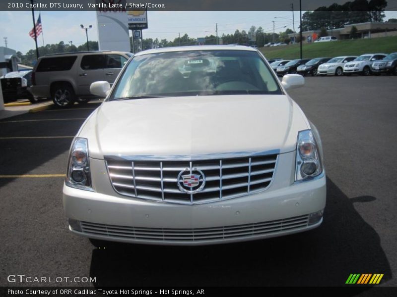 Vanilla Latte / Shale/Cocoa 2010 Cadillac DTS Luxury