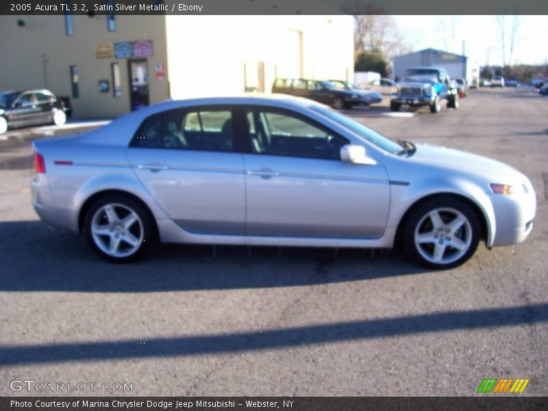 Satin Silver Metallic / Ebony 2005 Acura TL 3.2