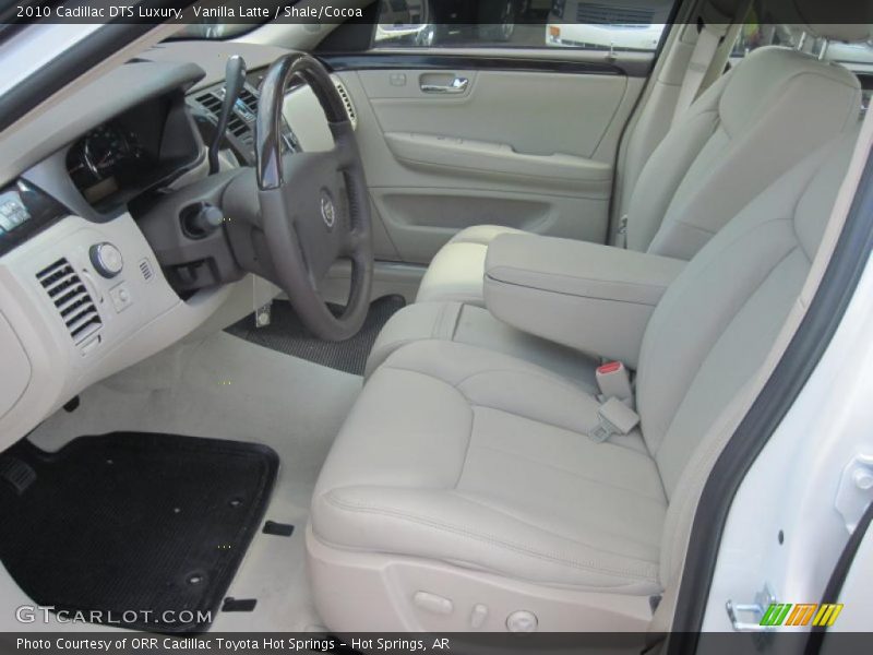 Vanilla Latte / Shale/Cocoa 2010 Cadillac DTS Luxury