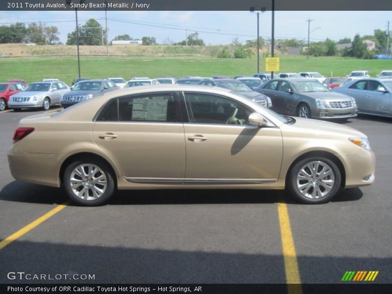 Sandy Beach Metallic / Ivory 2011 Toyota Avalon