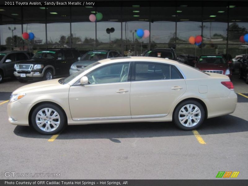 Sandy Beach Metallic / Ivory 2011 Toyota Avalon