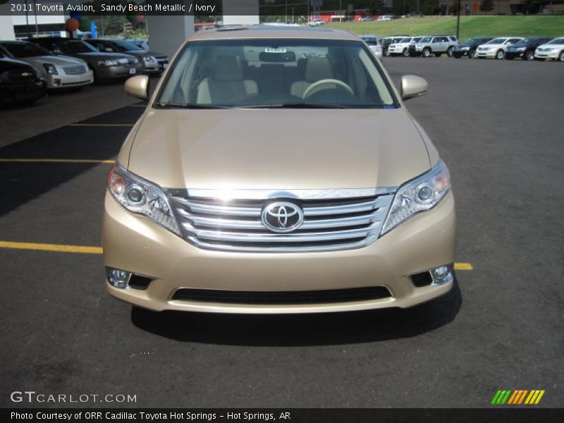 Sandy Beach Metallic / Ivory 2011 Toyota Avalon