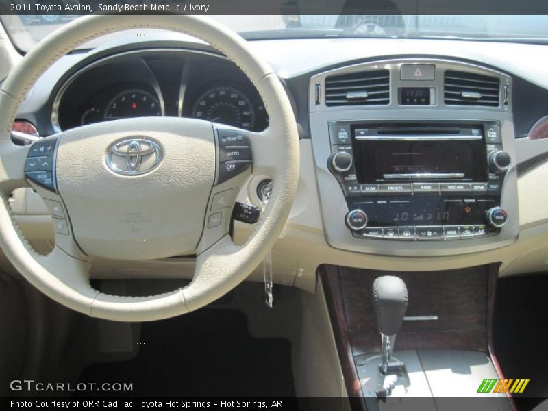 Sandy Beach Metallic / Ivory 2011 Toyota Avalon