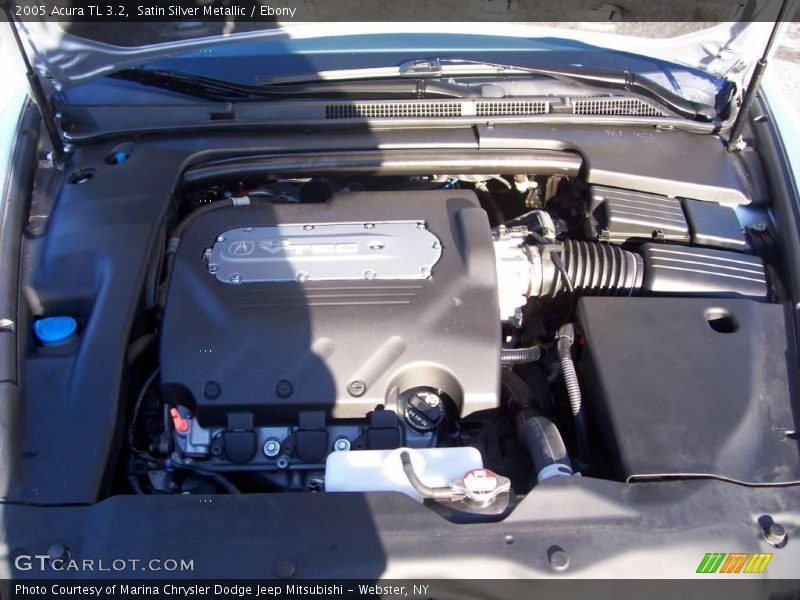 Satin Silver Metallic / Ebony 2005 Acura TL 3.2