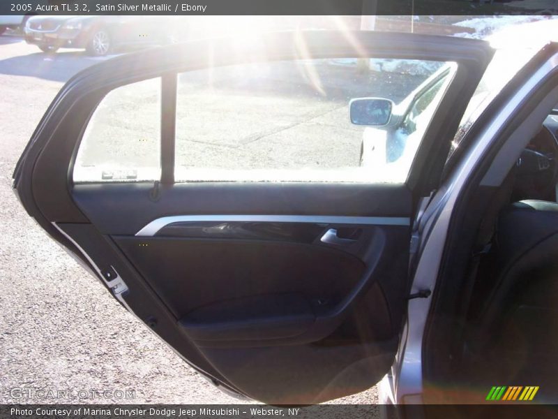Satin Silver Metallic / Ebony 2005 Acura TL 3.2
