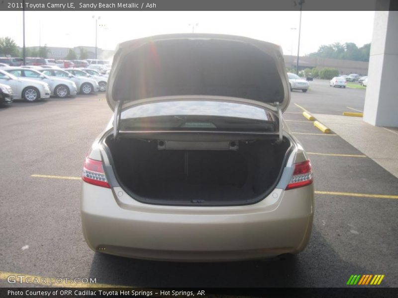 Sandy Beach Metallic / Ash 2011 Toyota Camry LE