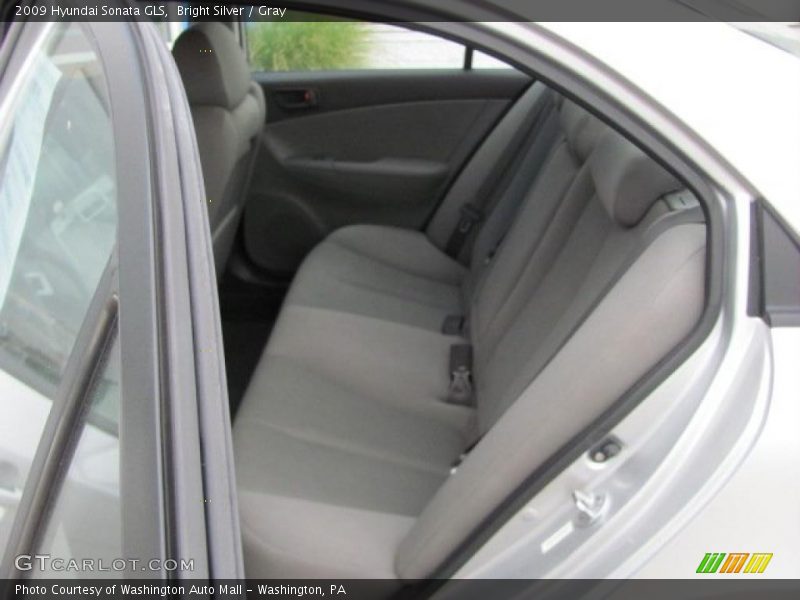 Bright Silver / Gray 2009 Hyundai Sonata GLS