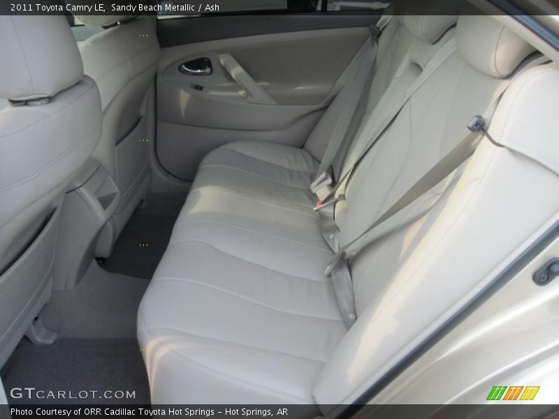 Sandy Beach Metallic / Ash 2011 Toyota Camry LE