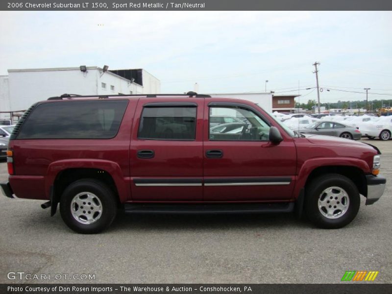 Sport Red Metallic / Tan/Neutral 2006 Chevrolet Suburban LT 1500