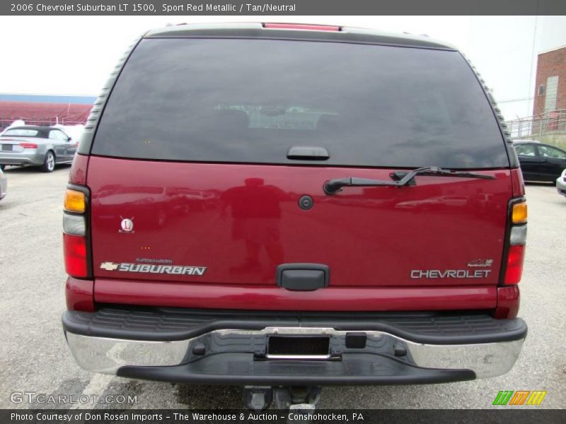 Sport Red Metallic / Tan/Neutral 2006 Chevrolet Suburban LT 1500