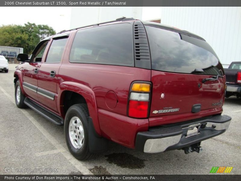 Sport Red Metallic / Tan/Neutral 2006 Chevrolet Suburban LT 1500