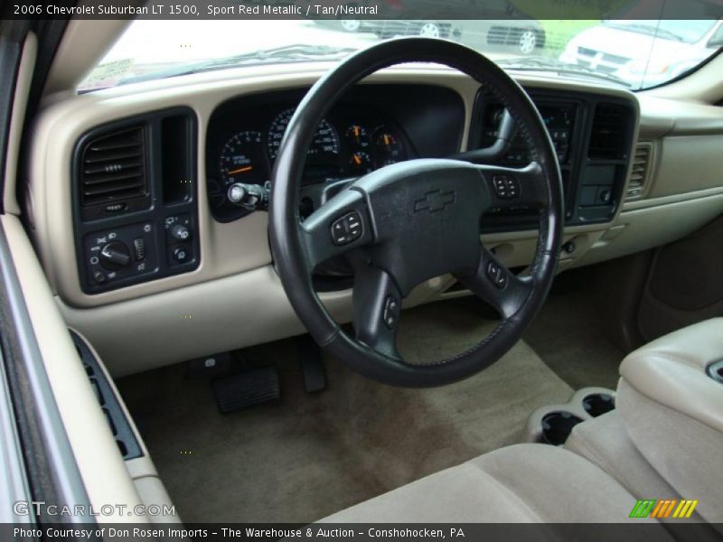 Sport Red Metallic / Tan/Neutral 2006 Chevrolet Suburban LT 1500