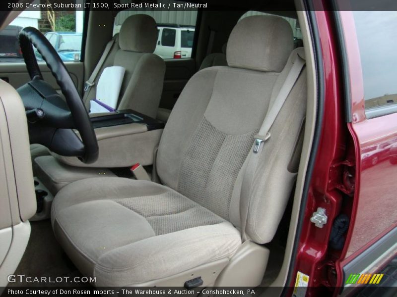 Sport Red Metallic / Tan/Neutral 2006 Chevrolet Suburban LT 1500