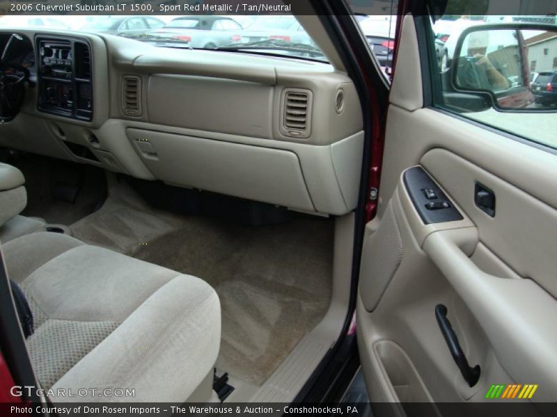 Sport Red Metallic / Tan/Neutral 2006 Chevrolet Suburban LT 1500
