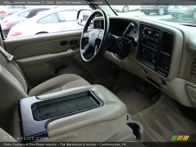 Sport Red Metallic / Tan/Neutral 2006 Chevrolet Suburban LT 1500